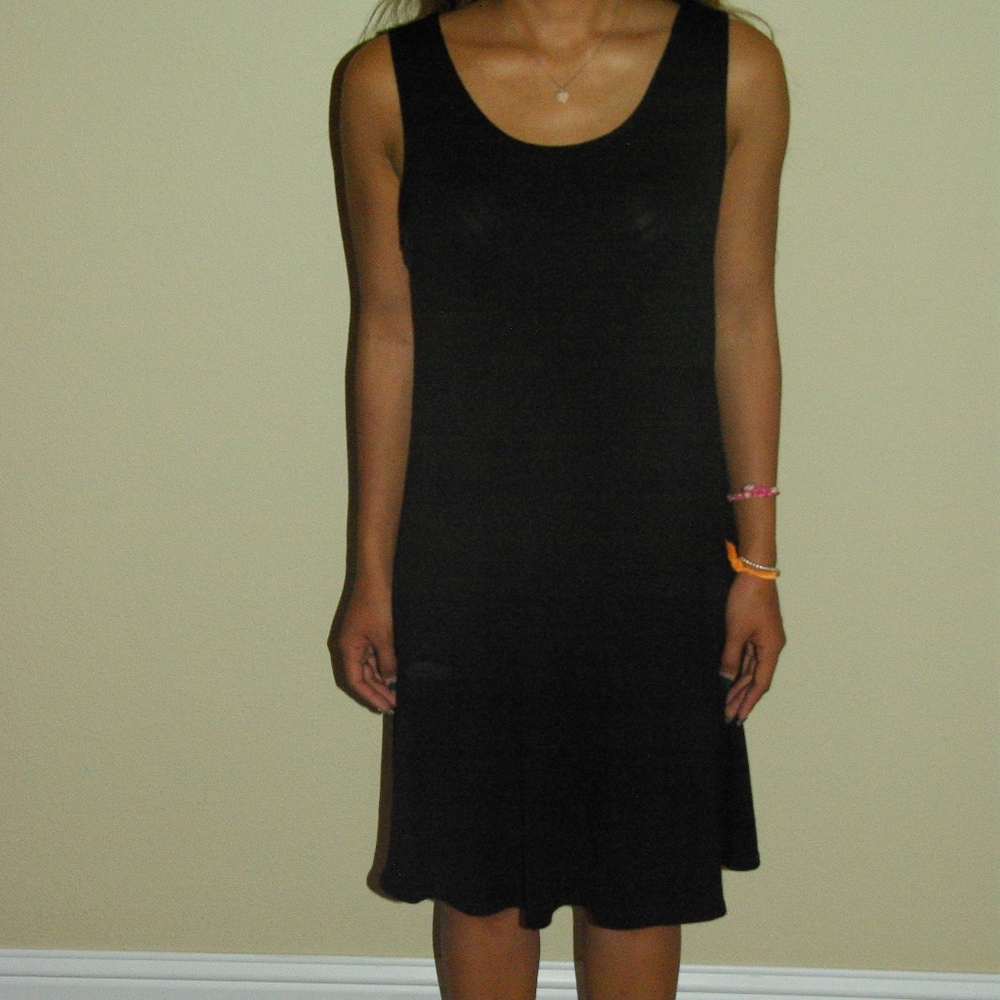 Black T-shirt Dress